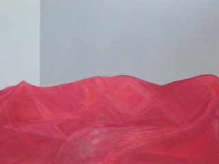olio su tela 70x100

               "Assenza"
..un'atmosfera sospesa e senza tempo,colmata dalla presenza di donne senza volto, sedute o supine, nascondono il volto allo spettatore, voltano le spalle oppure fissano la vita che trascorre al di là del lor