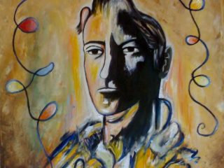 La mia arte che si trasforma il mio ritratto