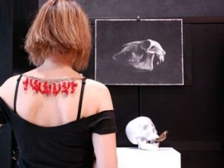 SKULL: RETURN TO SENDER
dal 15 maggio al 7 giugno 2008

disegno di Andea Boyer  
installazione di Francesco De Molfetta
