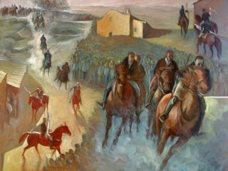 Ardia di Sedilo(olio su tela 60x80)