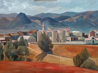 Musei olio su tela 50x60