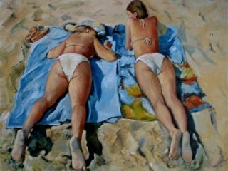 Belle come l'estate (40x50 olio su tela)