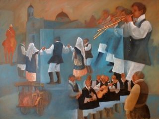 Matrimonio Selargino (60x80)su masonite