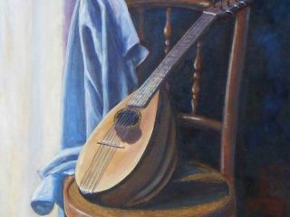 Sedia e mandolino