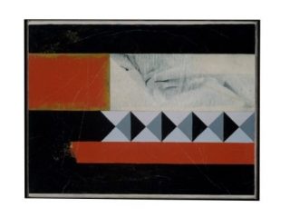 ...DUE IN UNO...2006, tecnica mista su carta intelata - cm 24x31,5