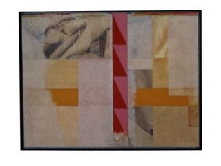 SENZA TITOLO 2006, tecnica mista su carta intelata - cm 24x31,5