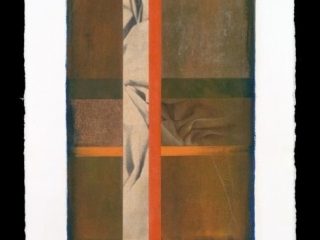 SENZA TITOLO 2008, tecnica mista su carta - cm 76x56 ca