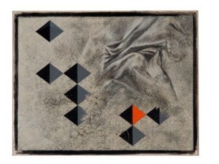 VISIONI 2007, tecnica mista su carta intelata - cm 34,5x44