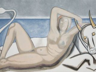 IL RATTO DI EUROPA-OMAGGIO A MATISSE