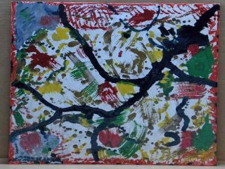 The dark Side tecnica mista su gres porcellanato 45x45 . Opera selezionata mostra virtuale "C come Cina"