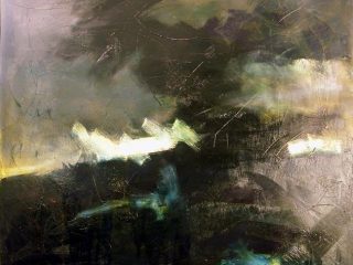OLIO E TECNICA MISTA SU TELA CM. 100 X 150
