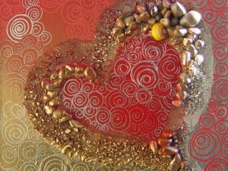 cuore 2008
tecnica mista su tela