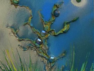 serie alberi
tecnica mista su tela
