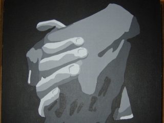 In due
acrilico su tela - 40x50cm

