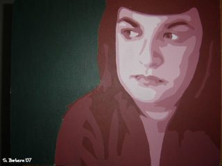 Samantha
acrilico su tela - 40x50cm