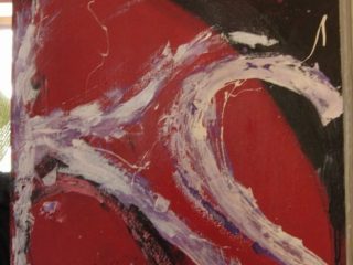 sopra ogni cosa,tecnica mista su tela 120 x 70