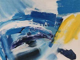 Senza titolo. Pittura a olio su tela, cm 80x100