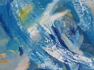 Senza Titolo.  Pittura a olio su tela, cm 80x100