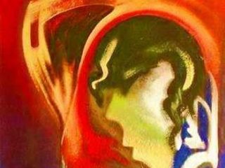 "Si me puedes mirar" - Técnica mixta - Abstracto