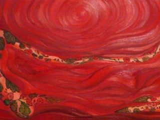 La danza delle onde
olio su tela 48x140
2008 dipinto su commissione
collezione privata