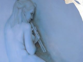Mitologia, olio e lamina d'oro su tela, cm. 60 x 80, 2007