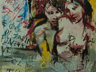 Performance Live di "Pittura Poetica"
- Sinfonia d'amore -
titolo: Tra la folla - Terzo -
autori: Vettori(Poesia), Cianti(Pittura)