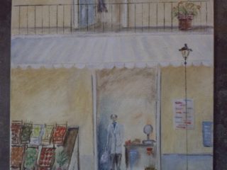 senza titolo
olio su tela con polvere di marmo
50x70