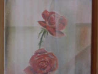 "rose"
olio su cartone telato
18x24