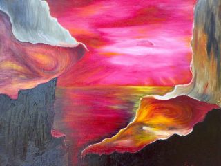 olio su tela,50x60