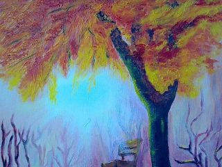 Autunno,olio,25x35cm