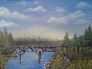 Paesaggio alpino
tela ad olio 50x70