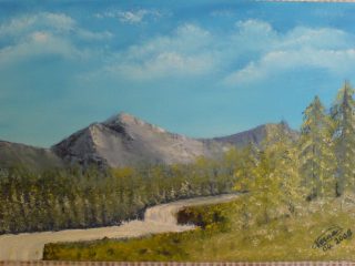 Paesaggio Montano
olio su tela 30x20