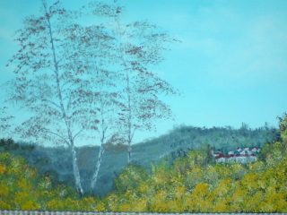 Paesaggio montano
tela ad olio 20x30