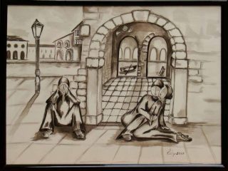 TRISTE VENEZIA
china
40cm x 30cm