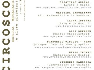 Circoscopici mondi collocati fra cielo e terra…in una dimensione ed un tempo orizzontale e verticale, con "i piedi sulla terra, ma lo sguardo verso il cielo".
