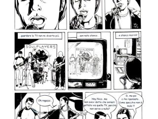 SogniRiflessi - tavola a china vincitrice Premio Miccia, TorinoComics2008