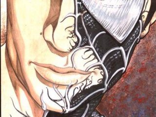 SpidermanBlack/Paky - acrilici su carta ruvida