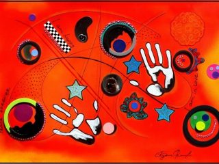 - VOCE DEL SINENZIO -
50x70 Tecnica mista su tela 2013 @