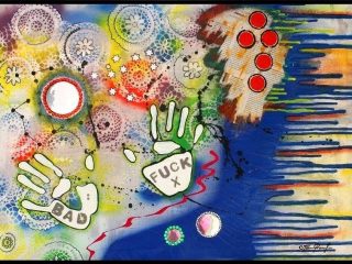 - SFOGO DEL DOLORE -
50x70 Tecnica mista su tela 2013 @