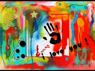 - CI SONO -
50x70 Tecnica mista su tela 2013 @