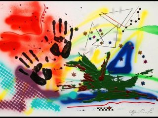 - IMPRONTE -
50x70 Tecnica mista su tela 2013 @