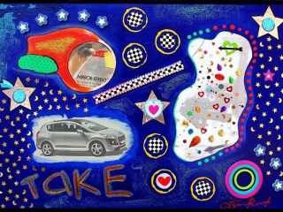 - TAKE -
50x70 Tecnica mista su tela 2013 @