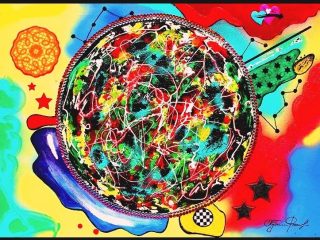 - IN SE' -
50x70 Tecnica mista su tela 2013 @