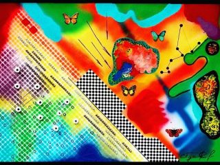 - IN MEZZO ALLE NUVOLE -
50x70 Tecnica mista su tela 2013 @