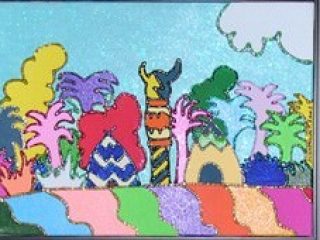 E' CON ONORE CHE PER PRIMI PRENDIAMO POSSESSO DI QUEST'ISOLA
Tecnica mista - cm 120x30 - trittico - 2005