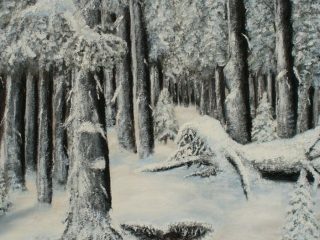 oili su tela
100x70