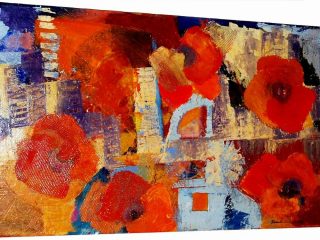 "Papaveri" (Collezione privata)
100x60
Acrilico su tela