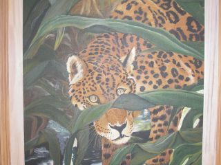 Yaguarete,pintura en acrílico