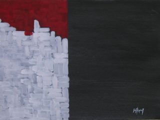 50x70 acrilico su tela
Titolo: "incroci di vita"
