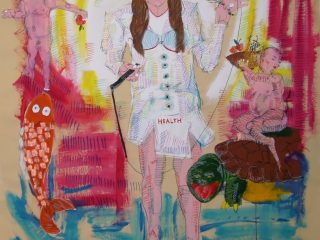 2m x 2m
Titolo: "Santa Amelia"